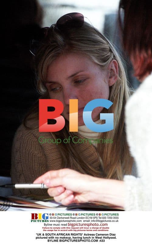 Cameron Diaz spotted out for lunch in West Hollywood