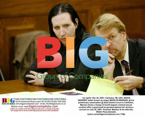 Marilyn Manson Court Appearance