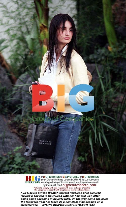 Penelope Cruz leaving spa in Hollywood