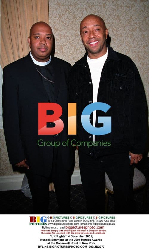 Russell Simmons at 2001 Heroes Awards