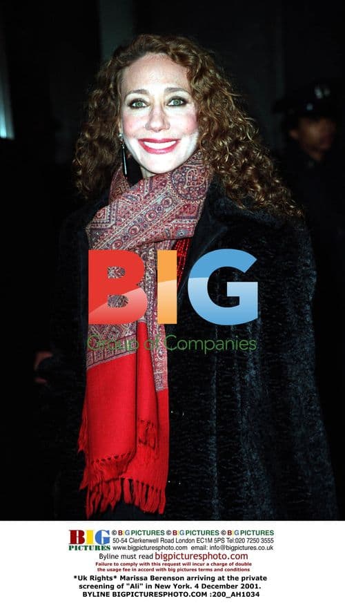 Marissa Berenson at "Ali" screening in New York