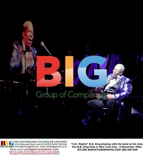 B.B. King Performs at His Club in NYC