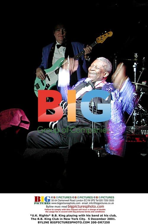B.B. King performing at his NYC club