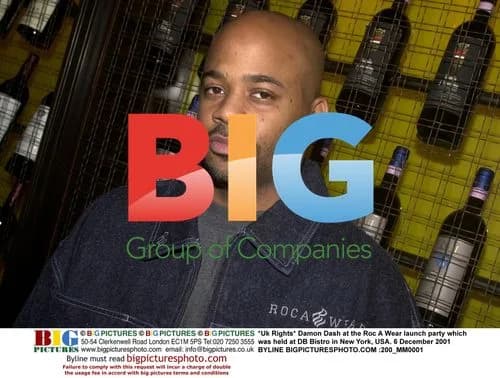 Damon Dash at Roc A Wear Launch Party