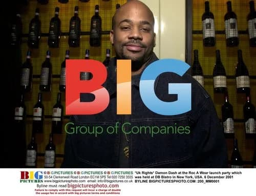 Damon Dash at Roc A Wear Launch Party