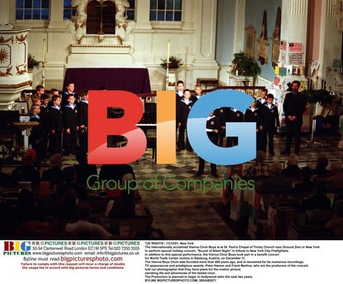 Vienna Choir Boys perform NYC tribute