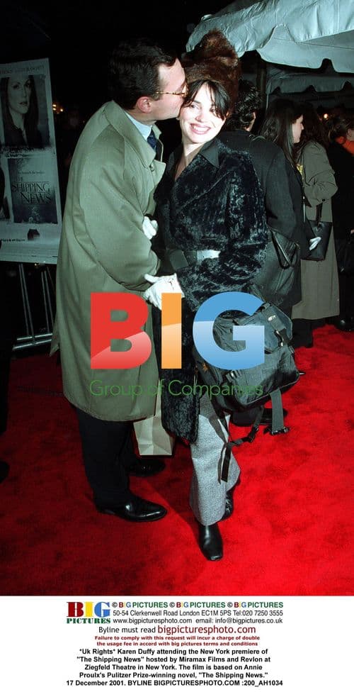 Karen Duffy at "The Shipping News" premiere