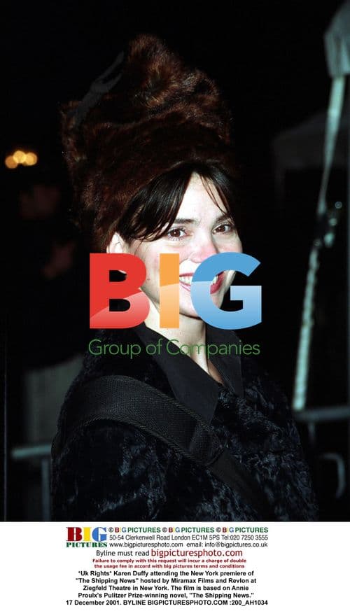 Karen Duffy at "The Shipping News" Premiere