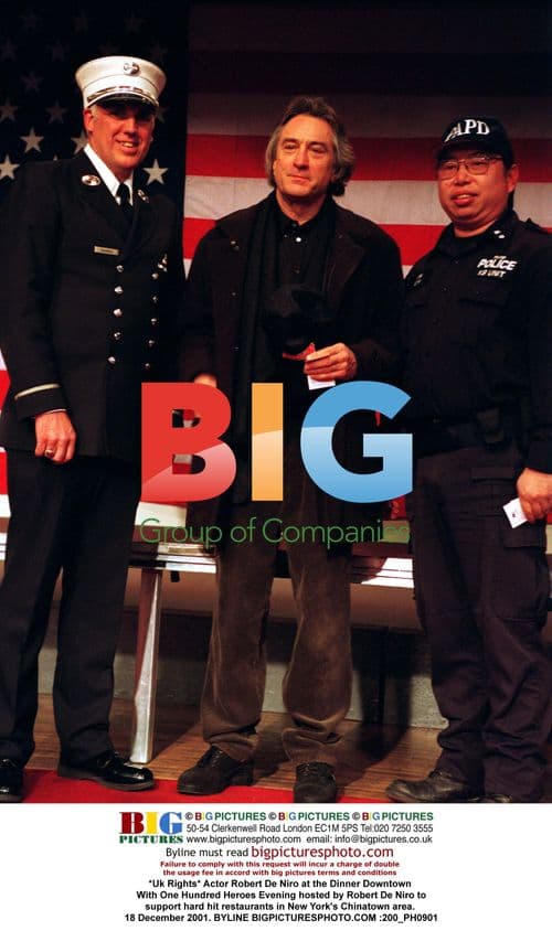 Robert De Niro at Dinner Downtown event