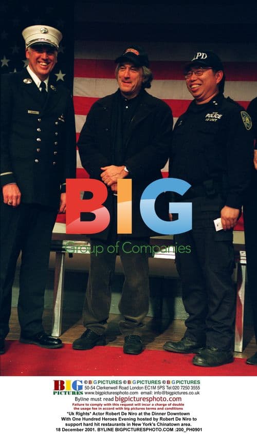 Robert De Niro at Dinner Downtown With Heroes Event
