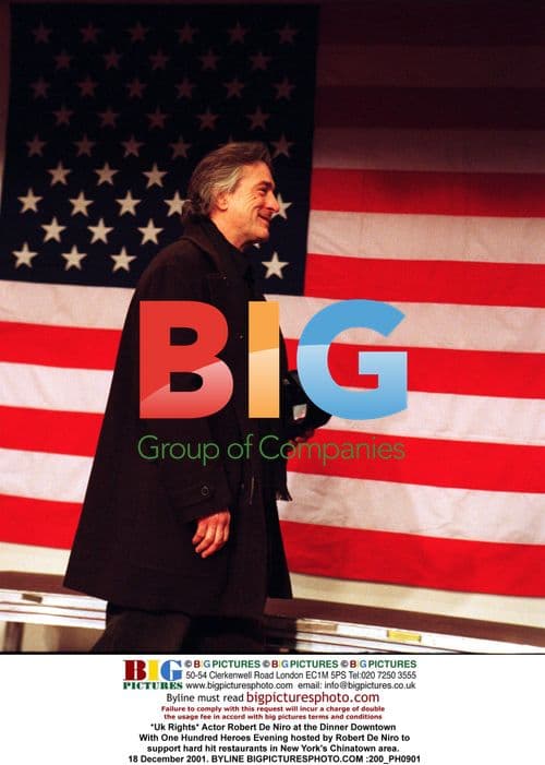 Robert De Niro at Dinner Downtown With Heroes Event