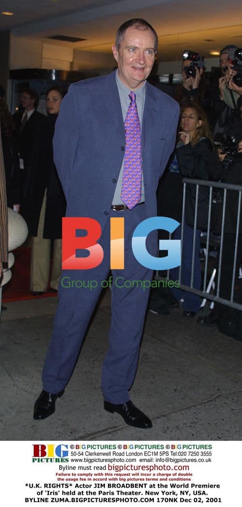 JIM BROADBENT at 'Iris' World Premiere, New York