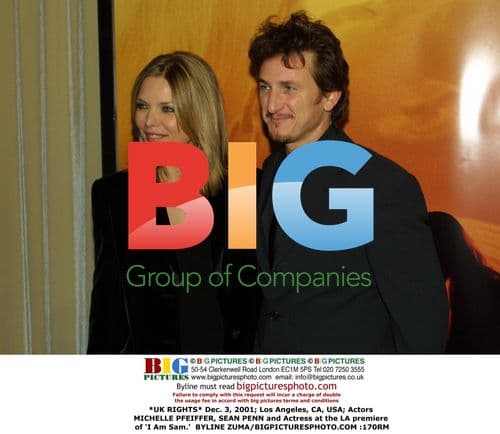 Pfeiffer, Penn at 'I Am Sam' premiere