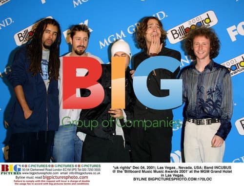 Incubus at Billboard Music Awards 2001