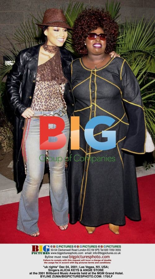 Alicia Keys & Angie Stone at Billboard Music Awards