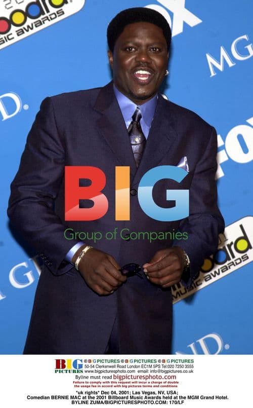 Bernie Mac at 2001 Billboard Music Awards