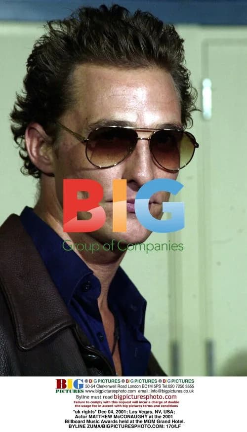 Matthew McConaughey at 2001 Billboard Music Awards