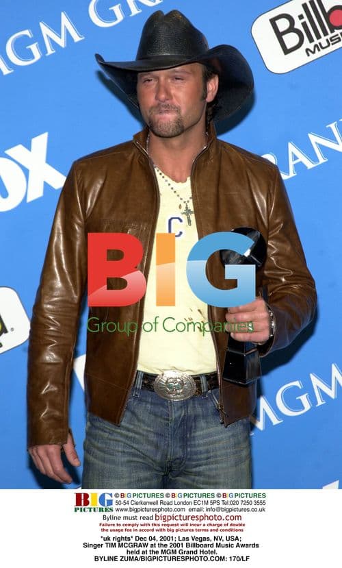 Tim McGraw at 2001 Billboard Music Awards