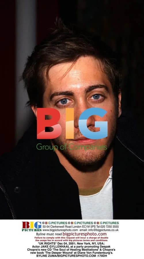 Jake Gyllenhaal at Deepak Chopra book/CD party