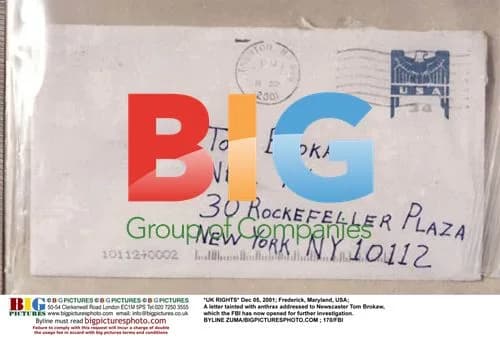 Anthrax-Tainted Letter Addressed to Tom Brokaw