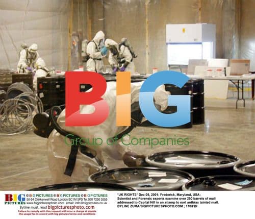 FBI Experts Examine Anthrax-Tainted Mail