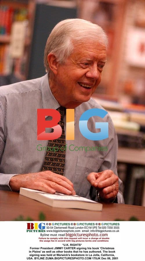 JIMMY CARTER book signing in La Jolla