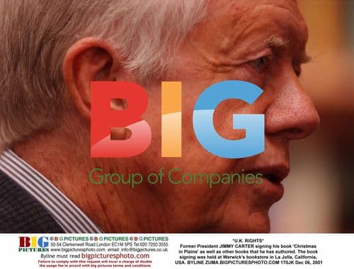 Jimmy Carter Book Signing in La Jolla