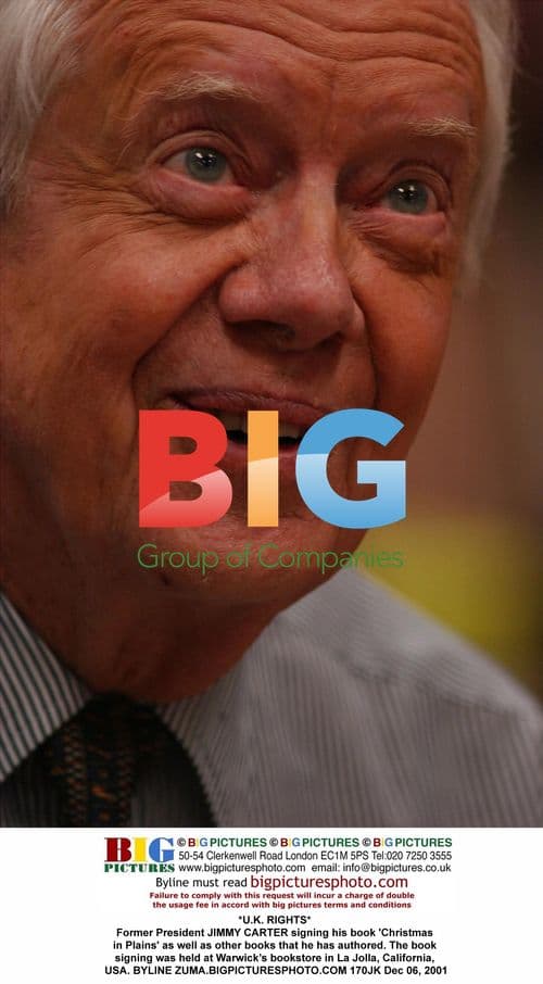 Jimmy Carter Book Signing in La Jolla