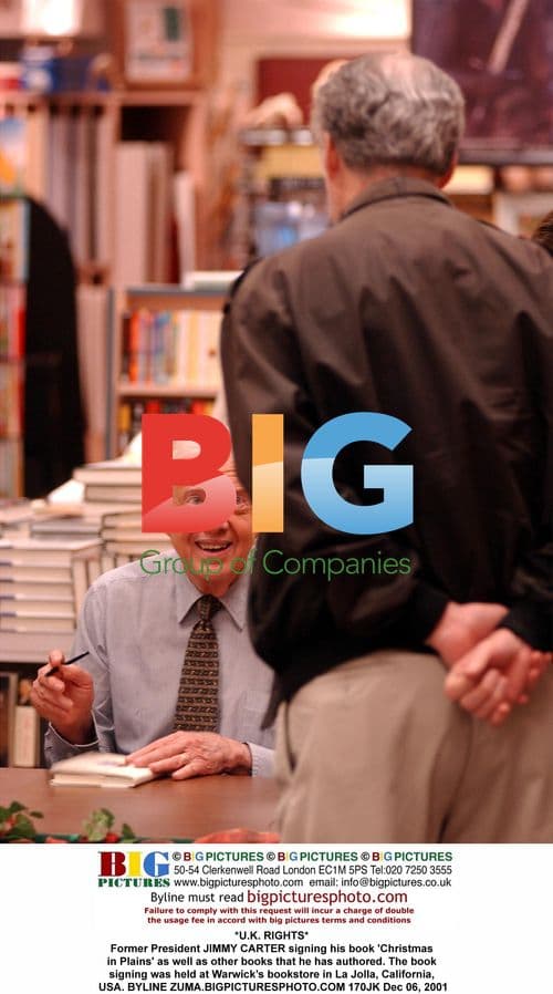 Jimmy Carter Book Signing in La Jolla