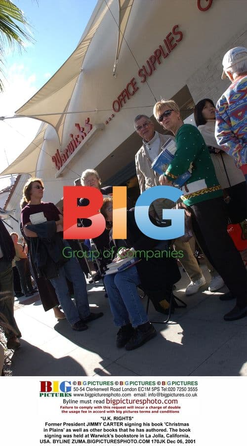 JIMMY CARTER book signing