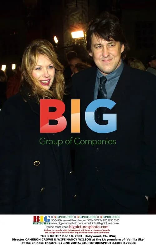 Director CAMERON CROWE & WIFE NANCY WILSON
