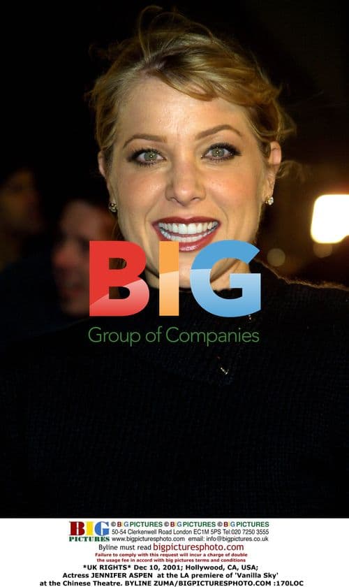 JENNIFER ASPEN at 'Vanilla Sky' premiere