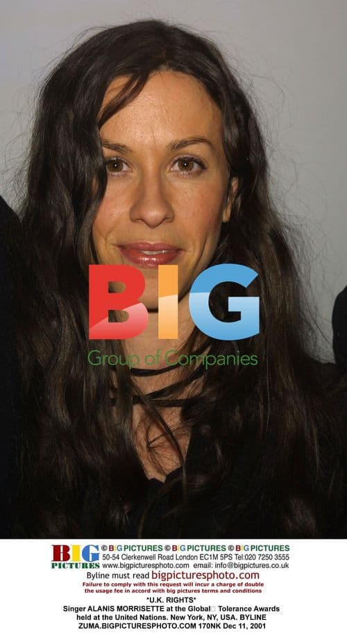 Alanis Morissette at Global Tolerance Awards, NY