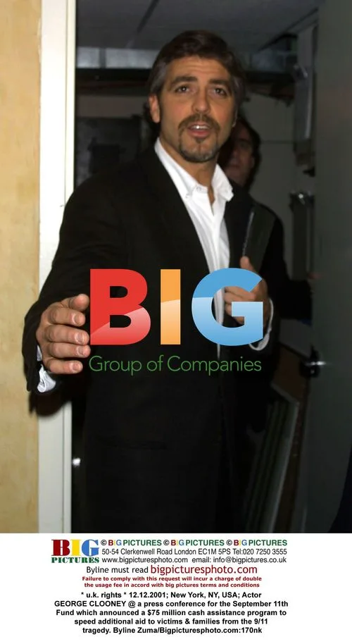 George Clooney at 9/11 Fund Press Conference