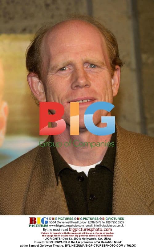 Ron Howard at 'A Beautiful Mind' Premiere