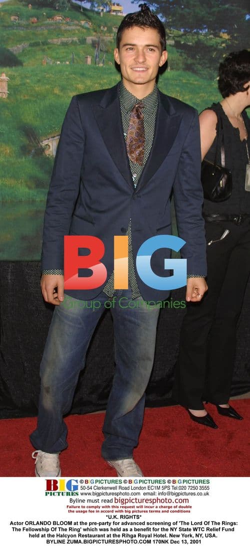 Orlando Bloom at 'The Lord Of The Rings' pre-party