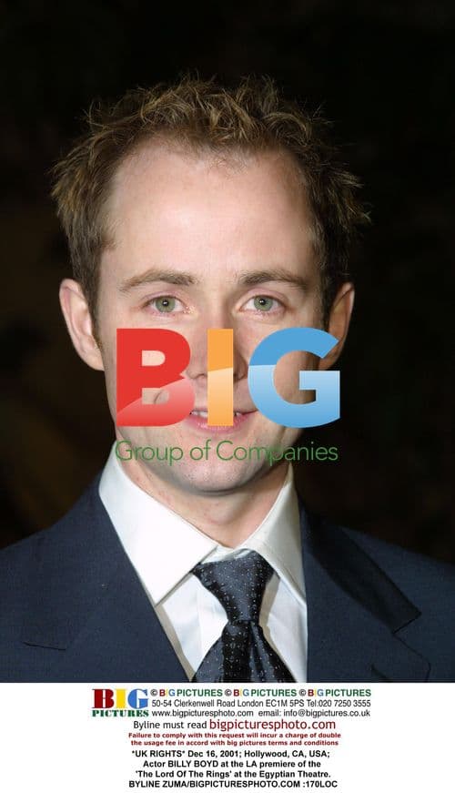 BILLY BOYD at 'The Lord Of The Rings' LA premiere