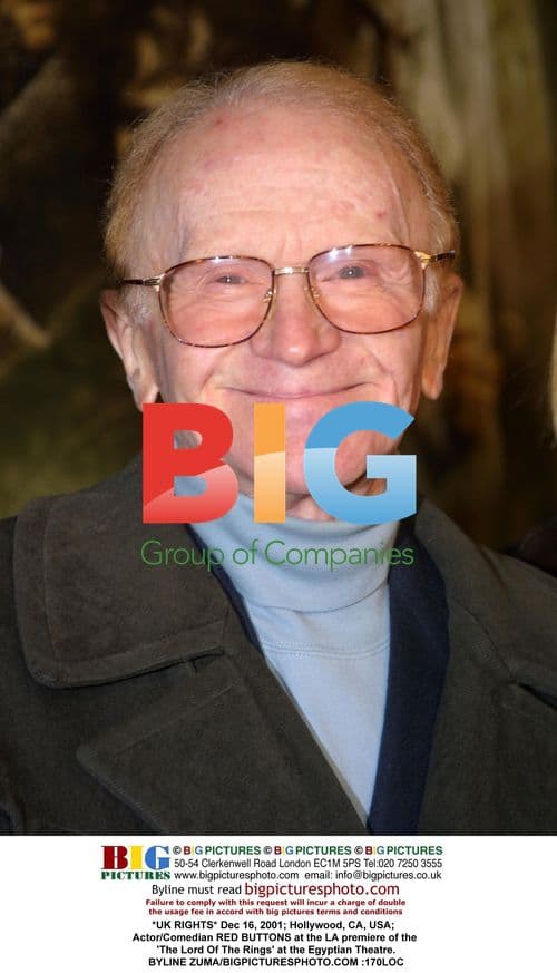 RED BUTTONS at 'The Lord Of The Rings' LA premiere