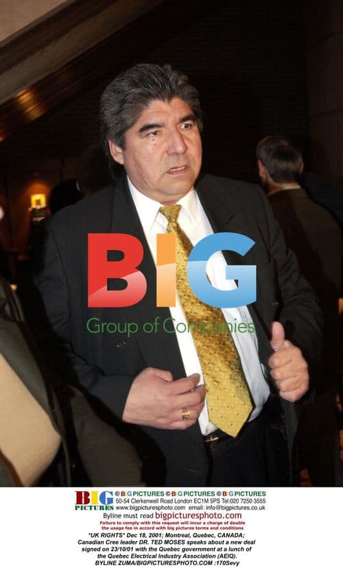 Canadian Cree leader DR. TED MOSES speaks about deal