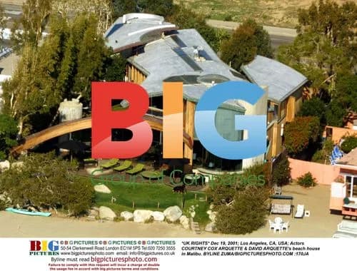 Courtney Cox Arquette & David Arquette's Malibu Beach House