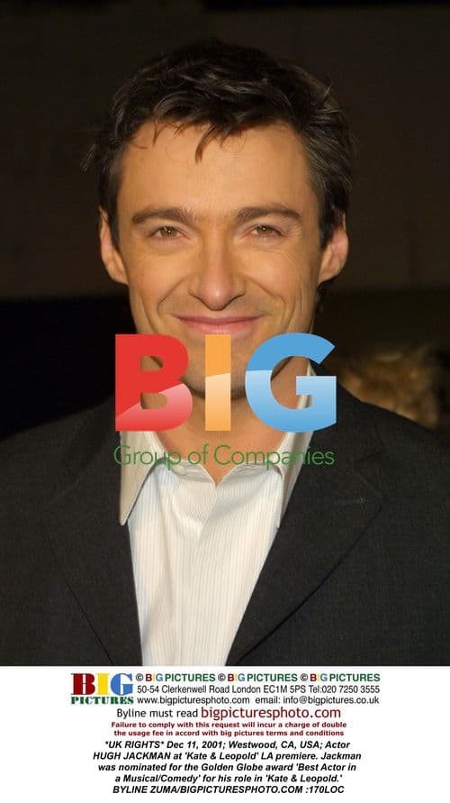 Hugh Jackman at 'Kate & Leopold' Premiere