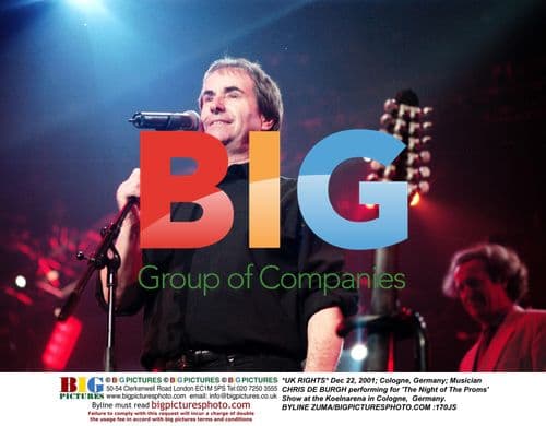 Chris de Burgh performs at 'The Night of The Proms'