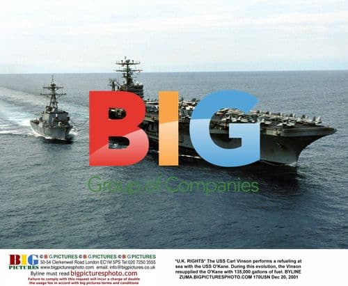 USS Vinson Refueling USS O'Kane