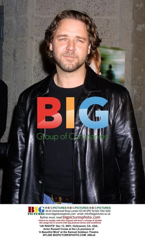 Russell Crowe at 'A Beautiful Mind' Premiere