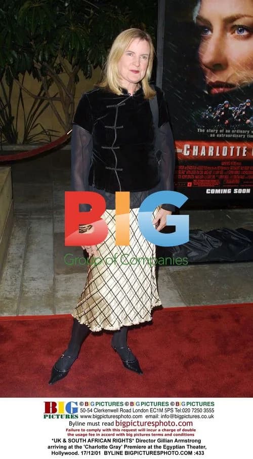 Gillian Armstrong at 'Charlotte Gray' Premiere