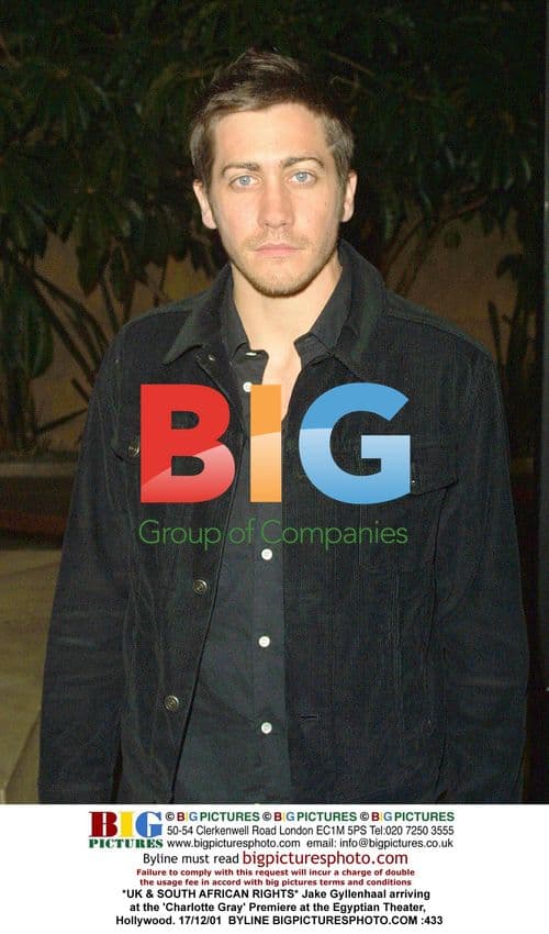 Jake Gyllenhaal at 'Charlotte Gray' Premiere