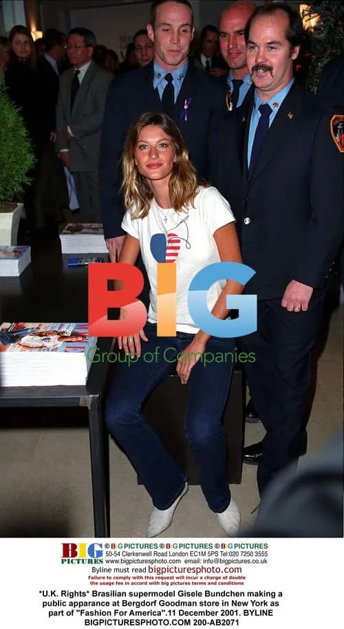 Gisele Bundchen at Bergdorf Goodman event