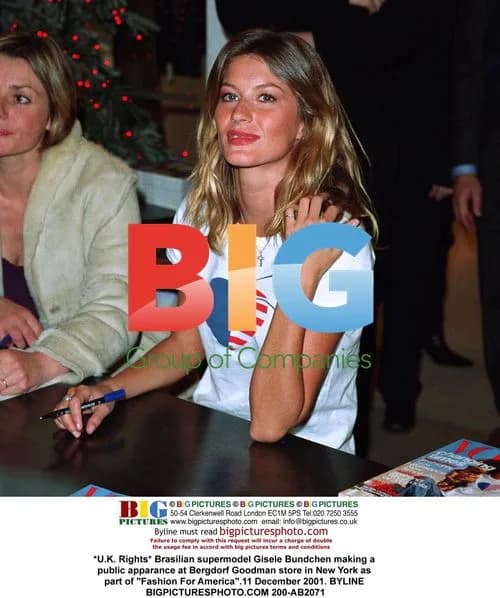 Gisele Bundchen at Bergdorf Goodman NYC
