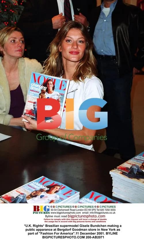 Gisele Bundchen at Bergdorf Goodman Fashion Event