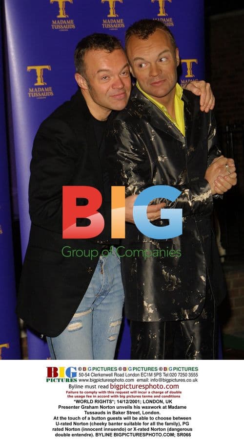 Graham Norton Unveils Waxwork